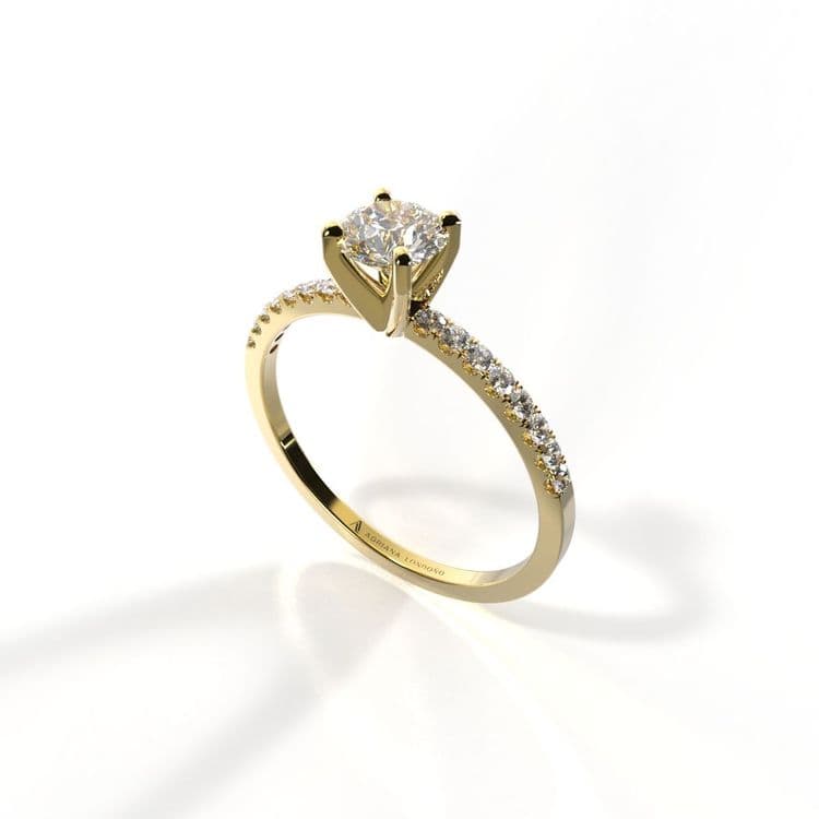 Anillo tokio diamante de laboratorio 0,30 cts