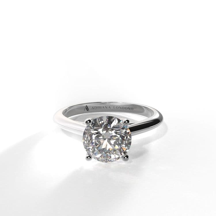 Anillo solitario bruselas diamante de laboratorio 0,70 cts