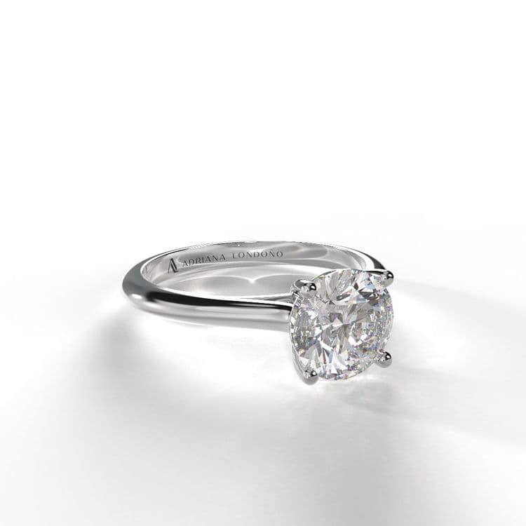 Anillo solitario bruselas diamante de laboratorio 0,70 cts