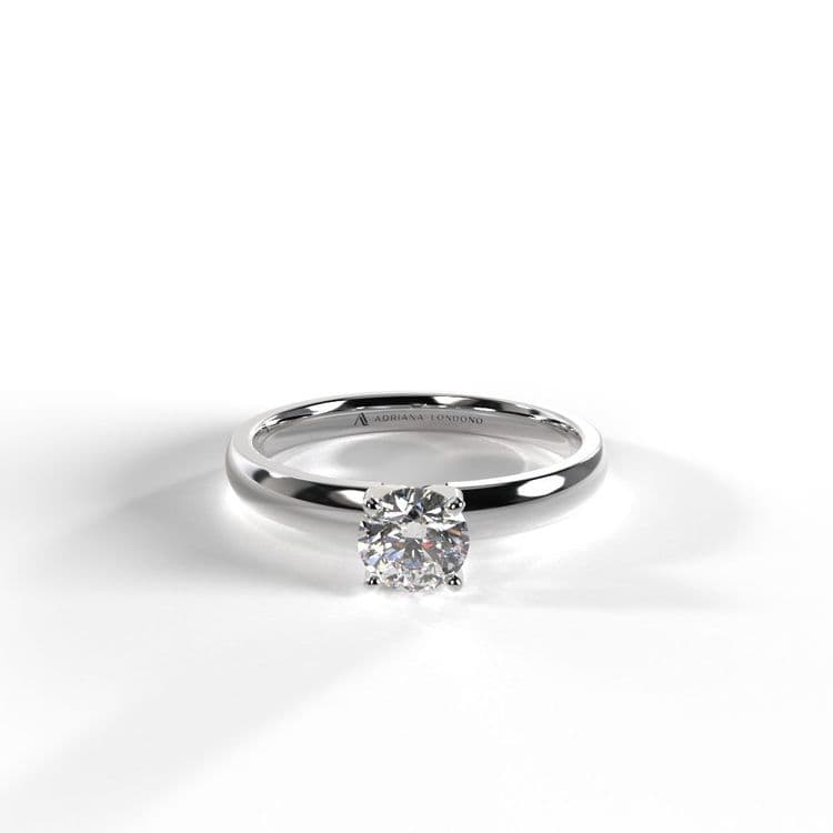Anillo tokio solitario circón 4,5 mm