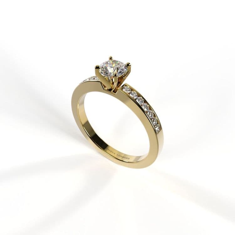 Anillo estambul diamante de laboratorio 0,30 cts