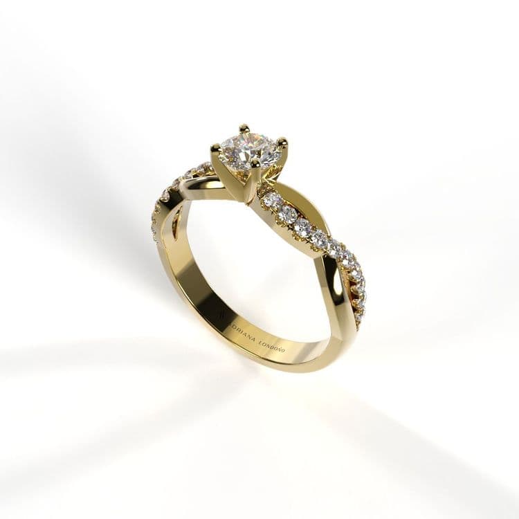 Anillo lisboa diamante de laboratorio 0,29 cts