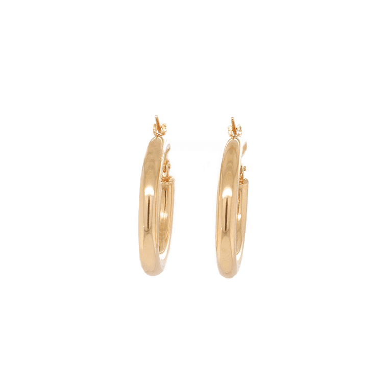 Candongas tubulares lisas 21mm