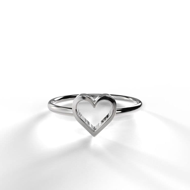 Anillo corazon