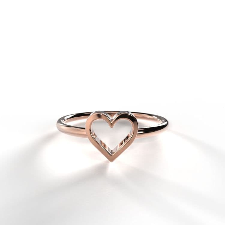 Anillo corazon