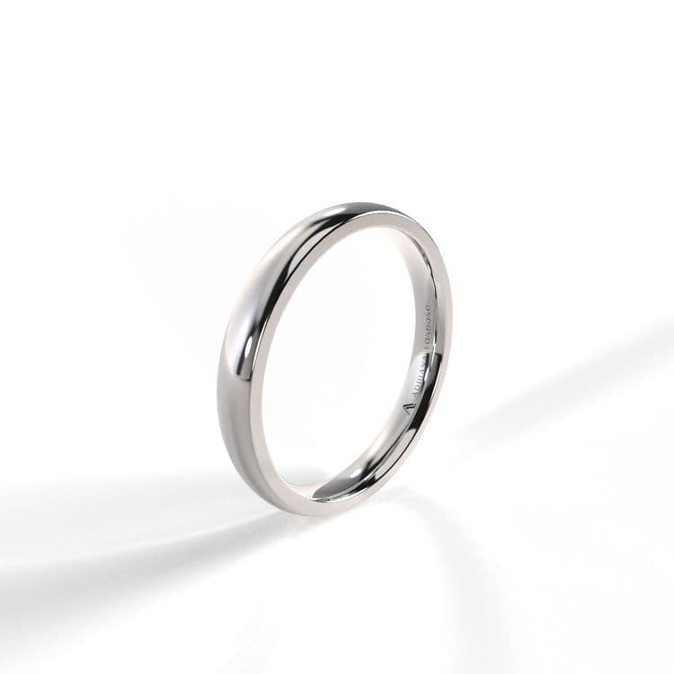 Argolla media caña 3mm confort