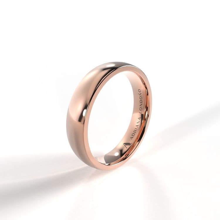 Argolla media caña 5mm confort