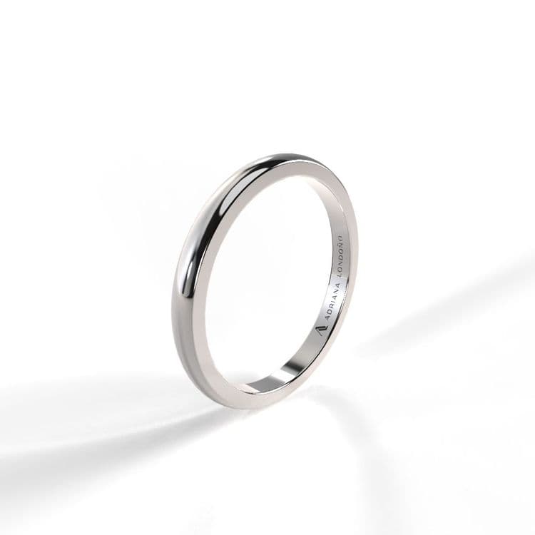 Argolla media caña 2,5mm