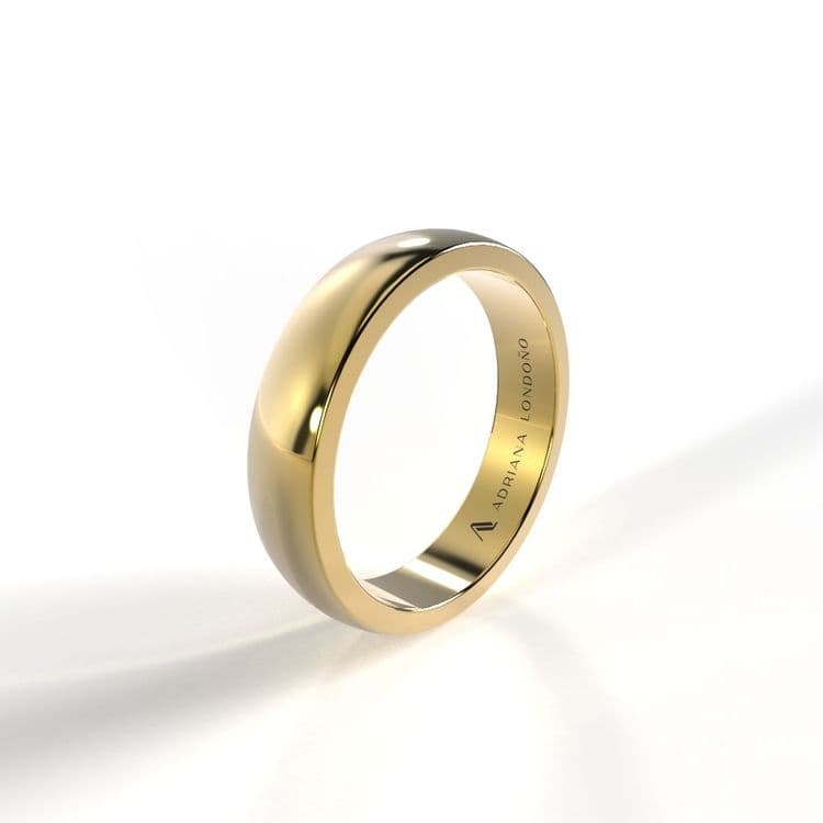 Argolla media caña 5mm