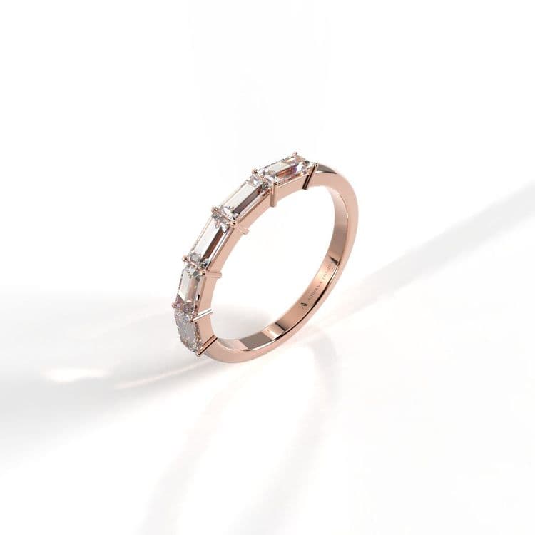 Argolla media caña 1/4 0,65 cts en cajas