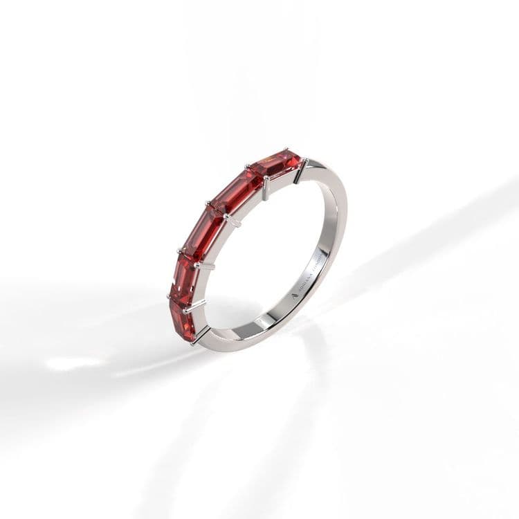 Argolla media caña 1/4 0,65 cts en cajas