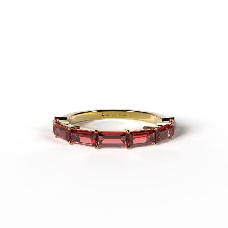 Argolla media caña 1/2 0,90 cts en cajas