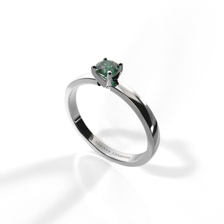 Anillo solitario tokio 0,16 cts