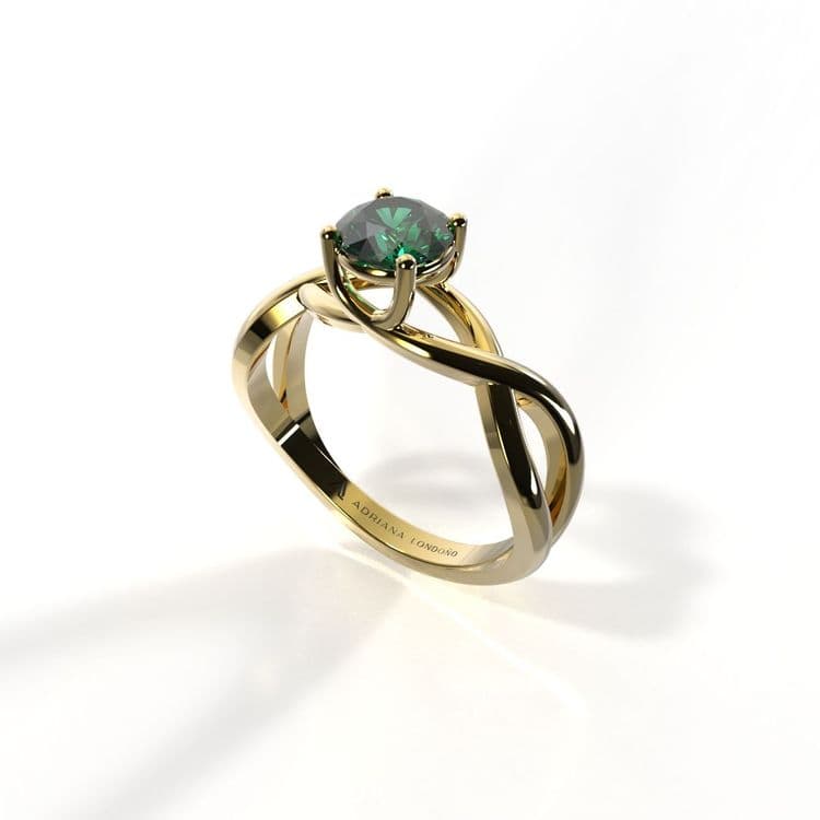 Anillo solitario osaka 0,50 cts