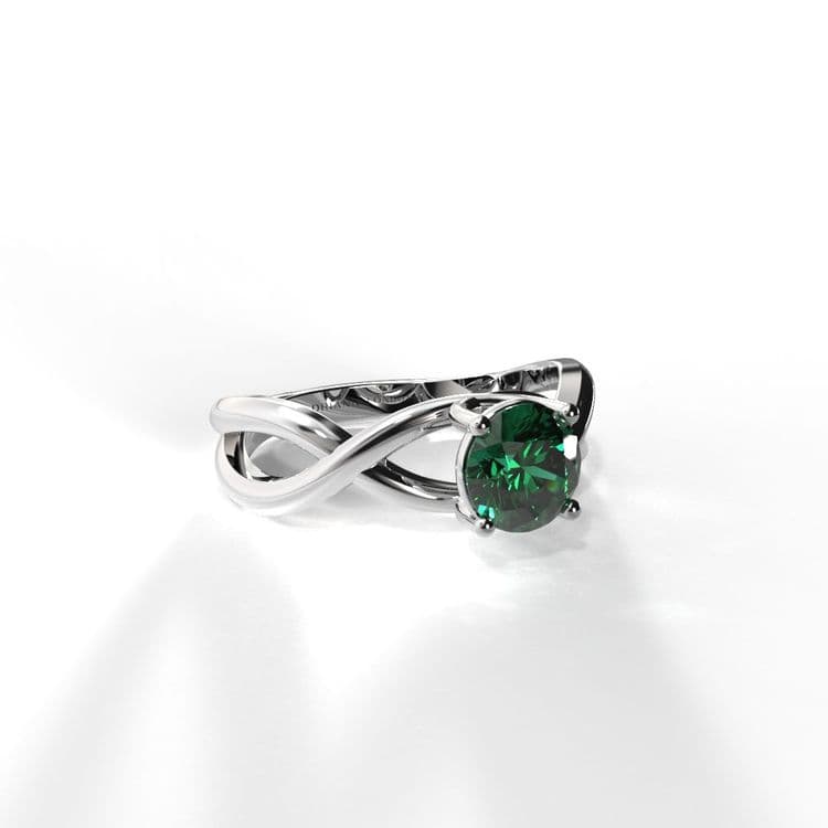 Anillo solitario osaka 0,50 cts