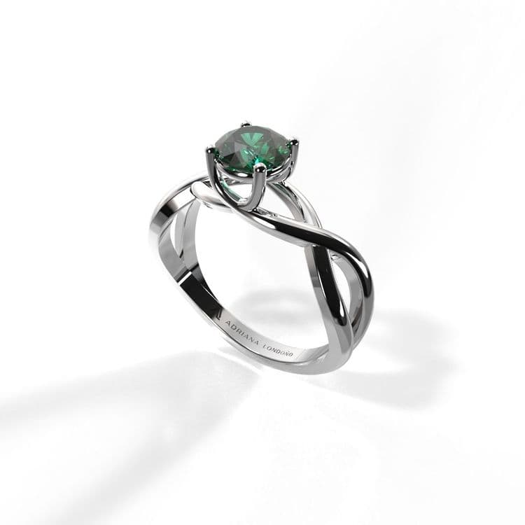 Anillo solitario osaka 0,50 cts