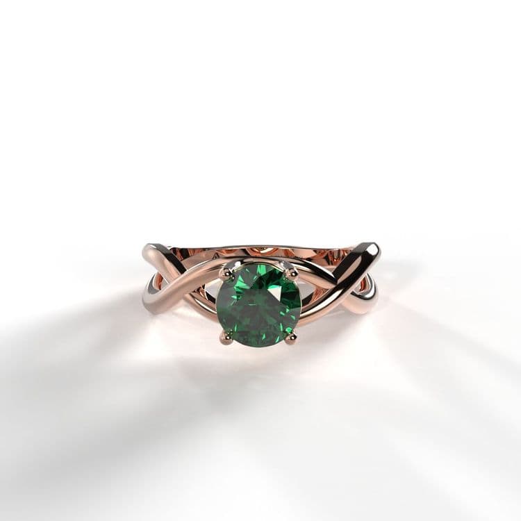 Anillo solitario osaka 0,50 cts