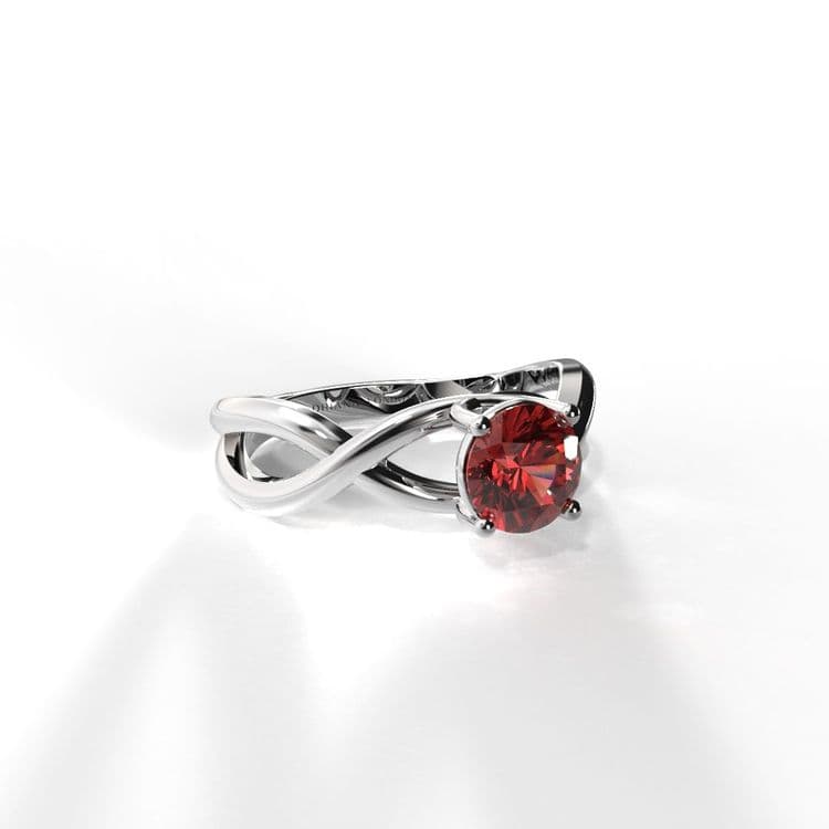 Anillo solitario osaka 0,50 cts