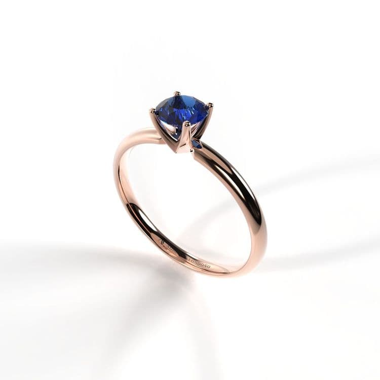 Anillo solitario tokio 0,30 cts