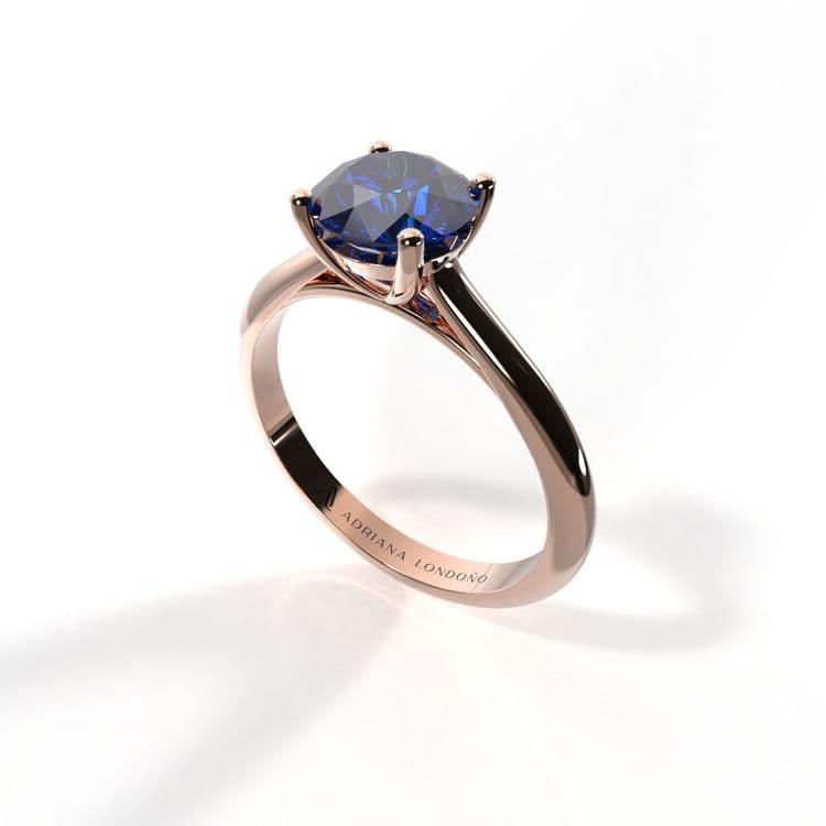 Anillo solitario bruselas 0,80 cts