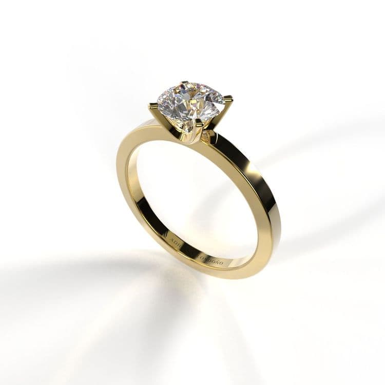 Anillo solitario pekin 0,60 cts