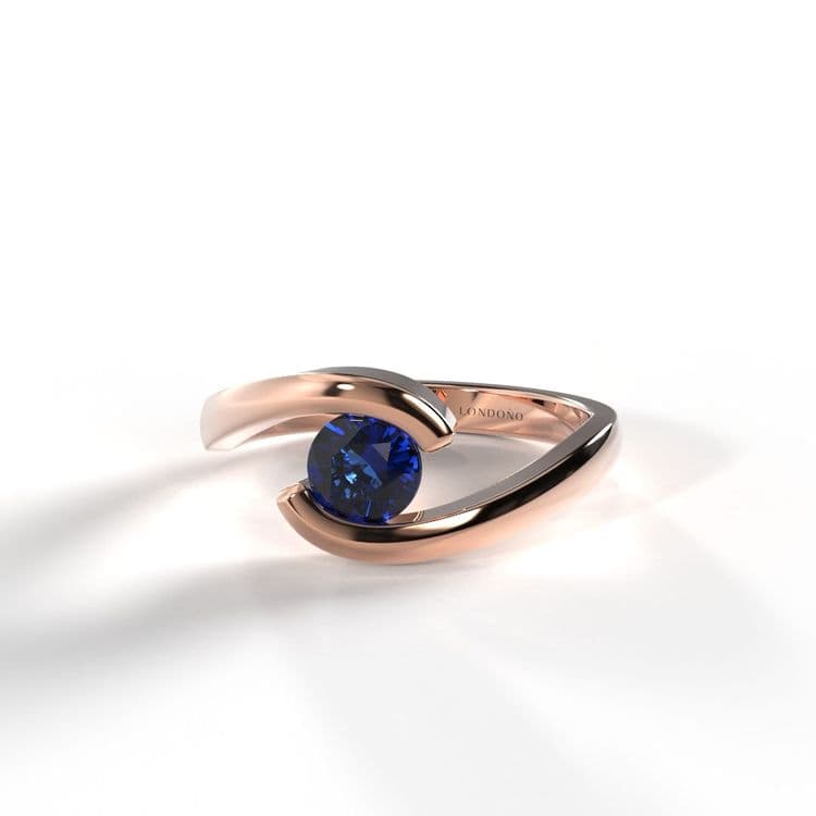 Anillo solitario oporto 0,25 cts