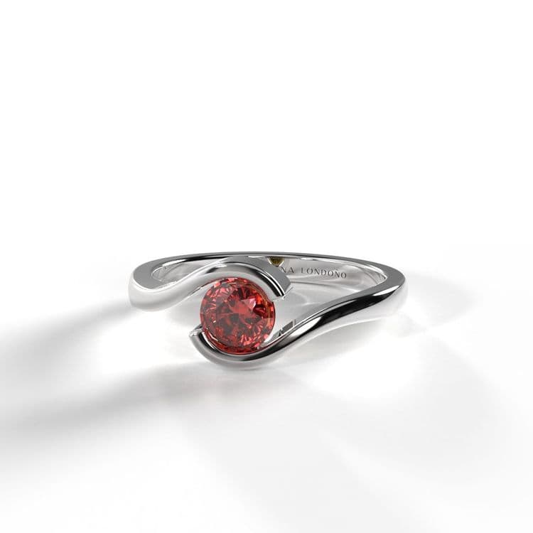 Anillo solitario oslo 0,25 cts