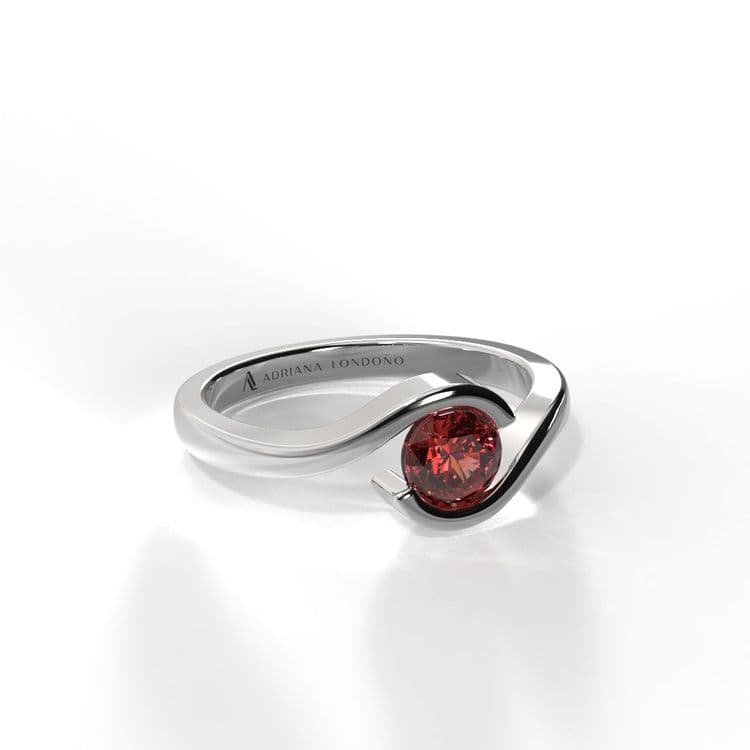 Anillo solitario oslo 0,25 cts