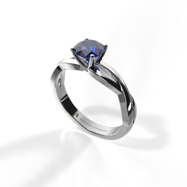 Anillo solitario lisboa 0,50 cts