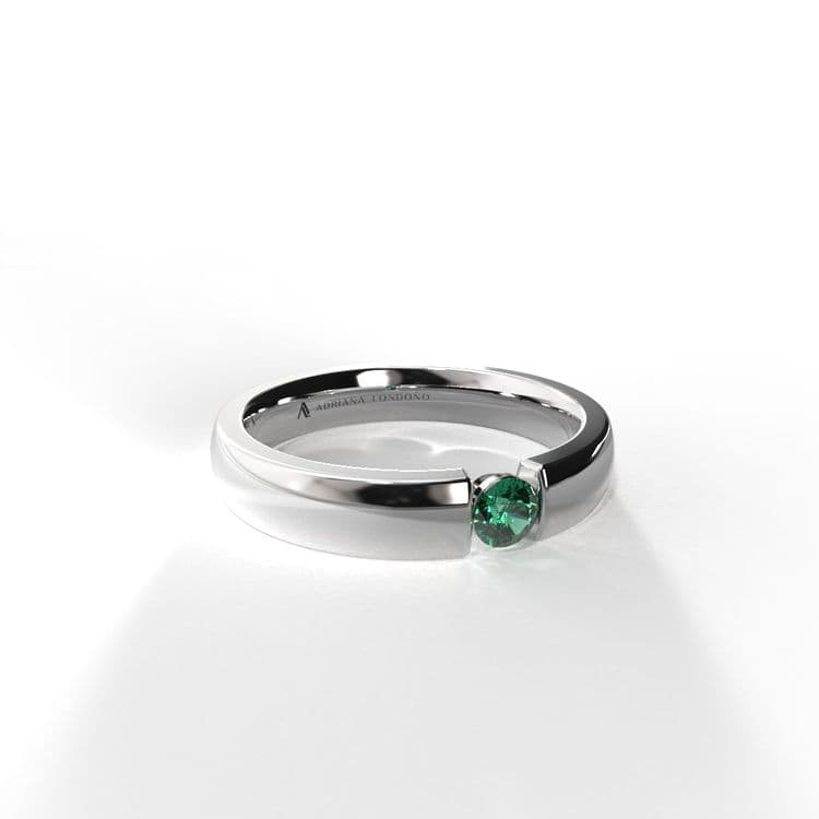 Anillo singapur 0,10 cts bisel