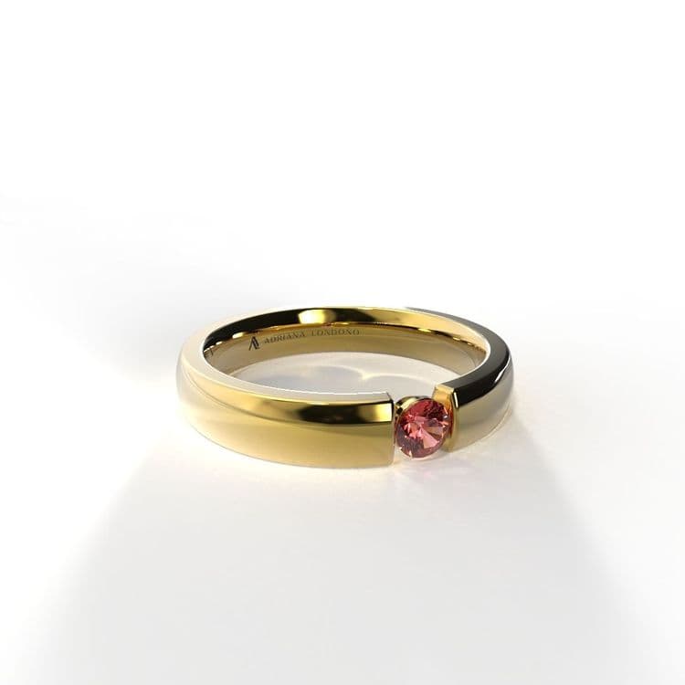 Anillo singapur 0,10 cts bisel