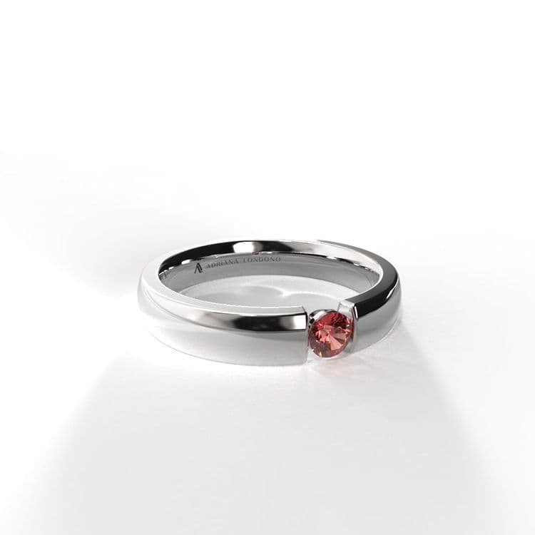 Anillo singapur 0,10 cts bisel