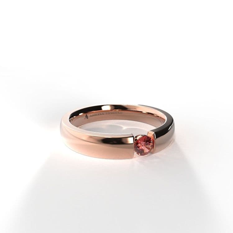 Anillo singapur 0,10 cts bisel