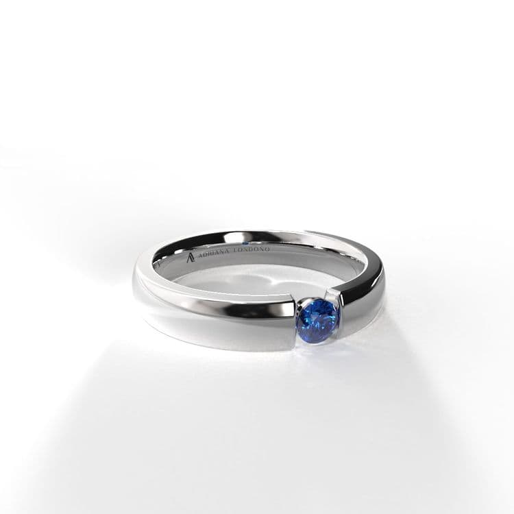 Anillo singapur 0,10 cts bisel