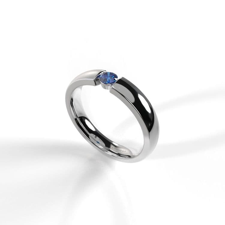 Anillo singapur 0,10 cts bisel