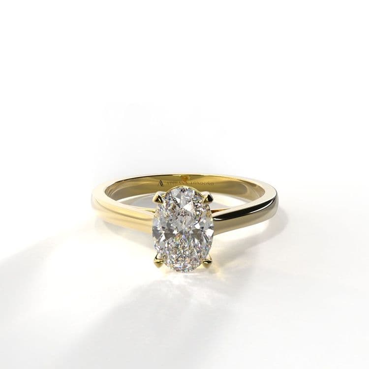 Anillo solitario escocia 0,50 cts 