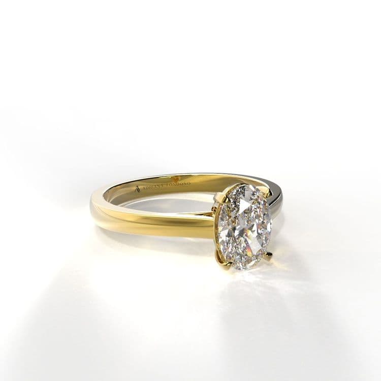 Anillo solitario escocia 0,50 cts 