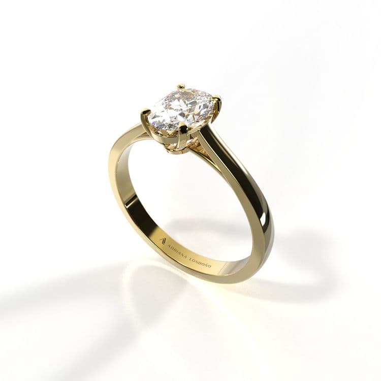 Anillo solitario escocia 0,50 cts 