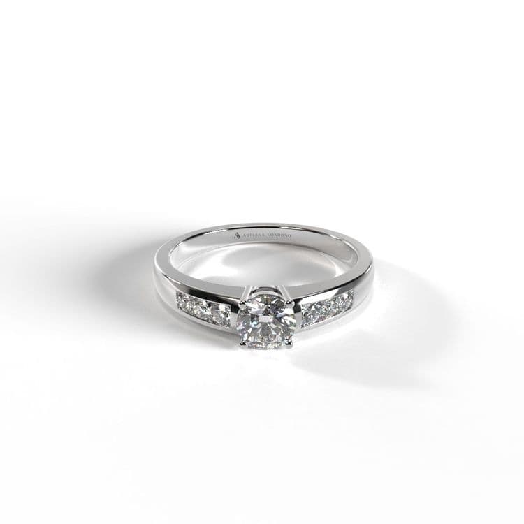 Anillo bahamas 0,28 cts al carre 