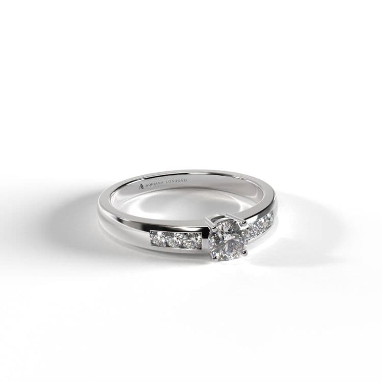 Anillo bahamas 0,28 cts al carre 