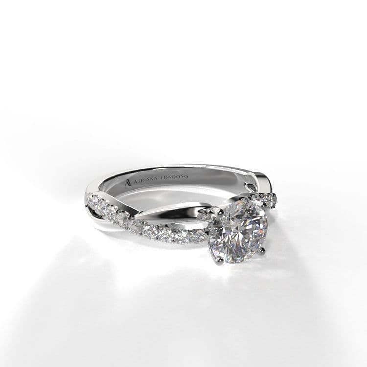 Anillo lisboa 0,60 cts al francés