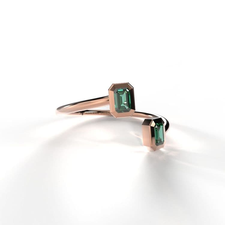 Anillo boho abierto  0,15 cts