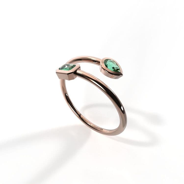 Anillo boho abierto 0,20 cts