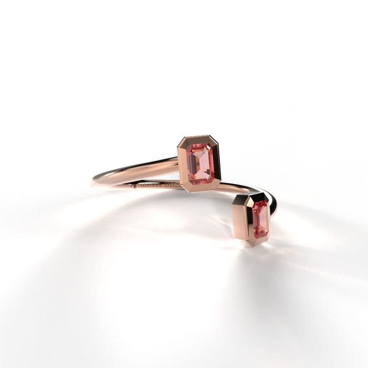 Anillo boho abierto  0,15 cts