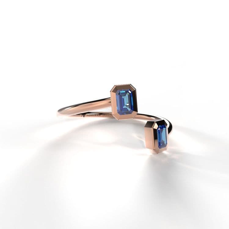 Anillo boho abierto  0,15 cts