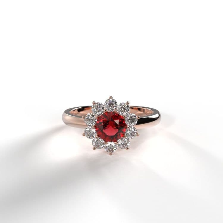 Anillo marquesa leiden 0,40 cts