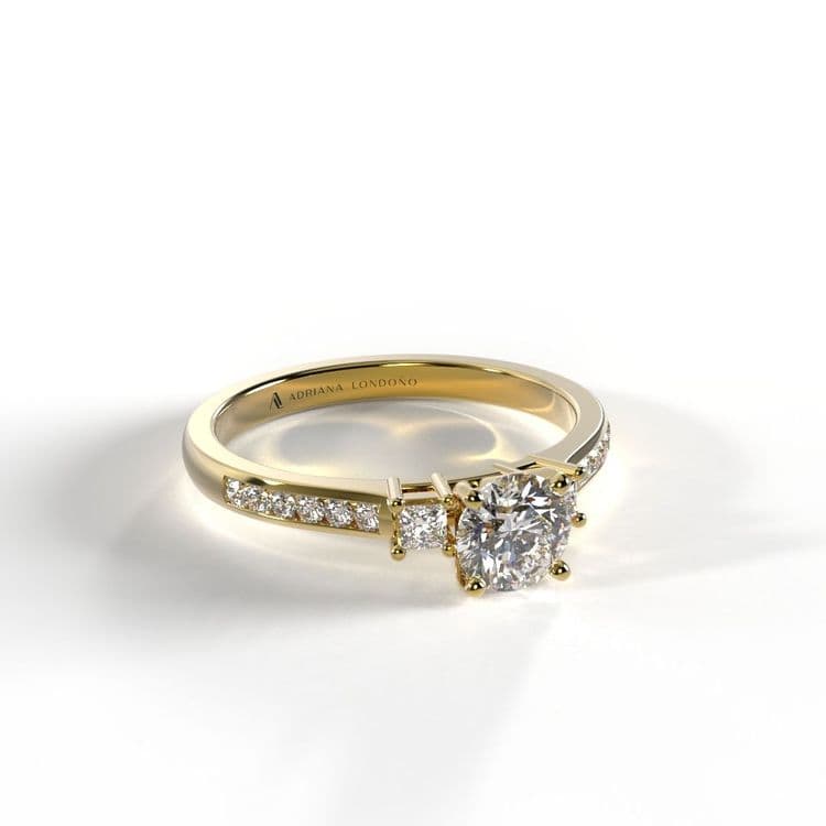 Anillo sevilla 0,50 cts