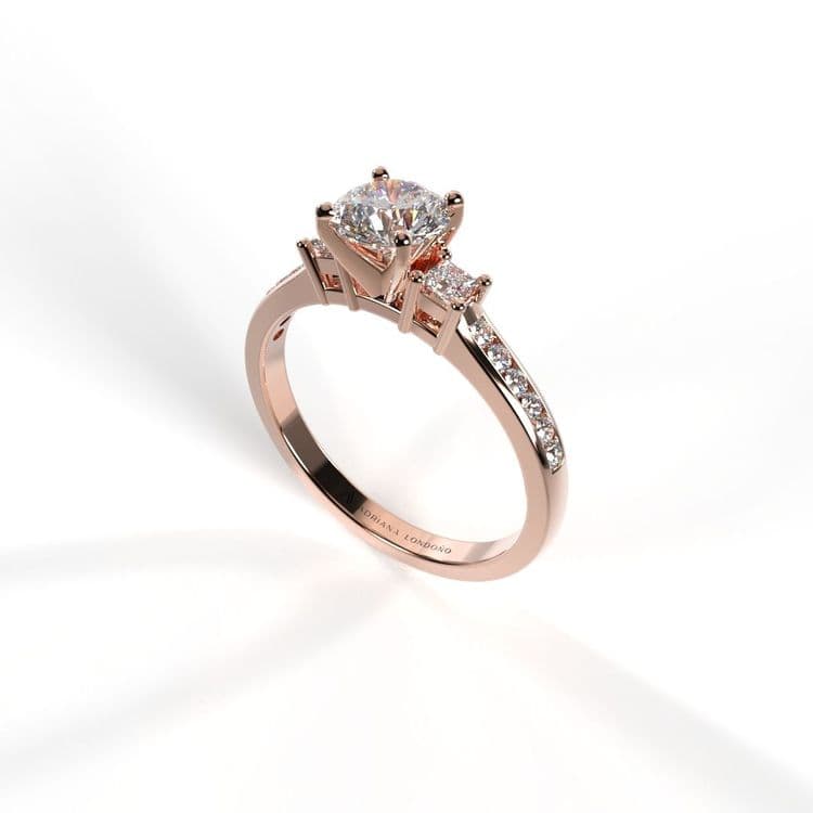 Anillo sevilla 0,50 cts