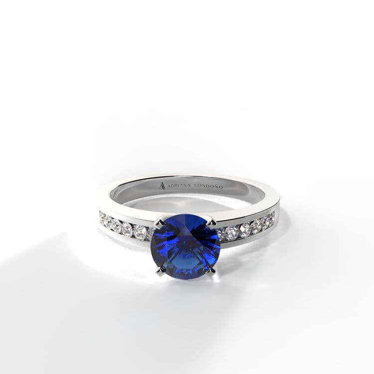 Anillo estambul 0,50 cts al carre