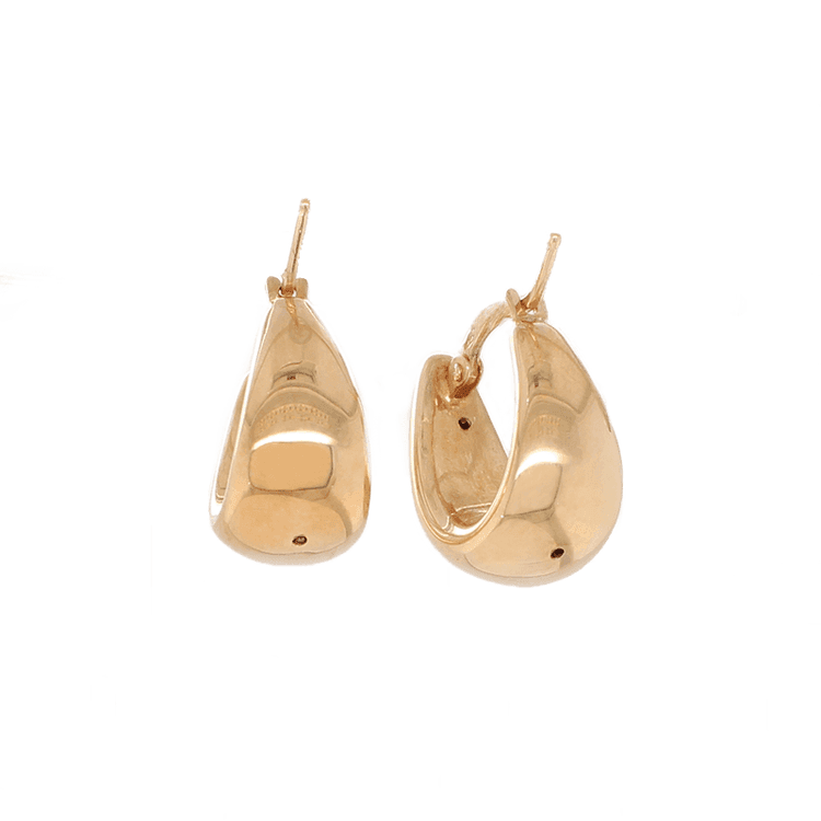 Candongas media caña gota 17mm